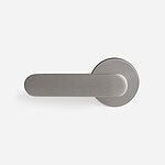 Munich - Matte Black Brass Lever Handle - Architectural Hardware - Matte Black Brass Lever Handle