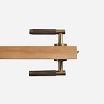 Sheffield - Matte Brass Lever Handle - Architectural Hardware - Matte Black Brass Lever Handle