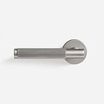 Sheffield - Matte Brass Lever Handle - Architectural Hardware - Matte Black Brass Lever Handle