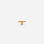 Lecce - Knurled Matte Black Brass Handle - Architectural Hardware - Matte Black Brass