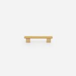 Lecce - Knurled Matte Black Brass Handle - Architectural Hardware - Matte Black Brass