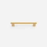 Lecce - Knurled Matte Black Brass Handle - Architectural Hardware - Matte Black Brass