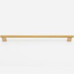 Lecce - Knurled Matte Black Brass Handle - Architectural Hardware - Matte Black Brass