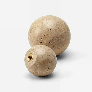 Travertine ball knob 3 2000x2000