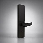 DU4 - Fermo Smart Lock Handle - Marble Knobs - Arabescato Marble Knob